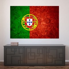 Painel Adesivo de Parede - Bandeira Portugal - 999pn