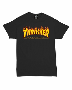 THRASHER FLAMES TEE (TSHTHR001) - Faction