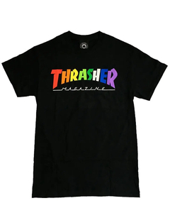 THRASHER RAINBOW TEE (TSHTHR047)
