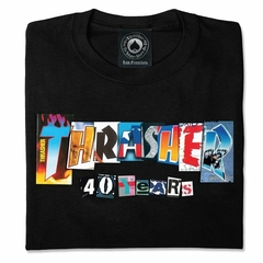 THRASHER 40 YEARS TEE (TSHTHR042) - comprar online