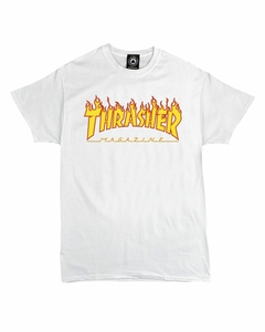 THRASHER FLAMES TEE (TSHTHR001) - tienda online