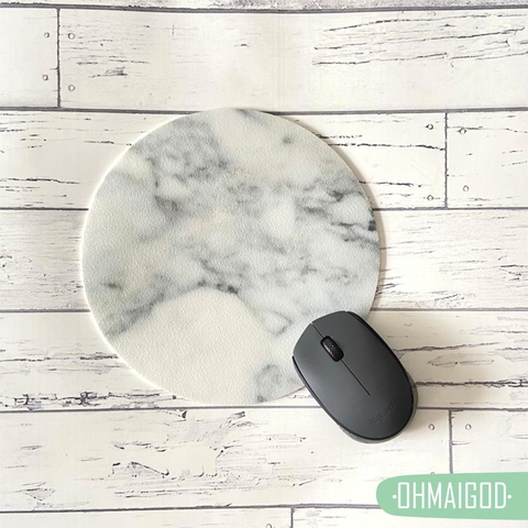 MOUSE PAD MARMOL REDONDO
