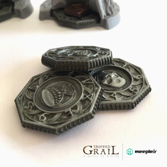 Imagem do Tainted Grail: Kit de Moedas e Marcadores de Metal
