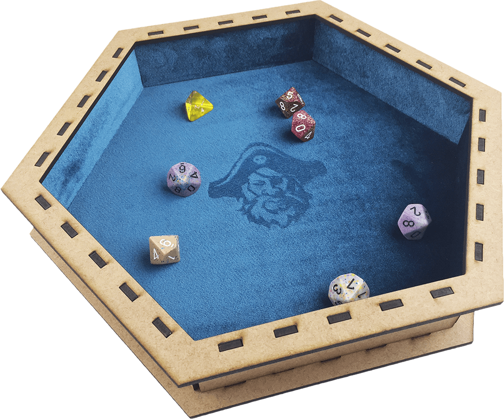 Bandeja de dados para RPG e jogos de tabuleiro Dice tray - Mercado