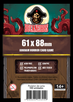 Sleeve Bucaneiros 61 x 88 mm Arkham Horror: Card Game - 100 unidades