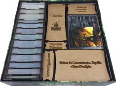 Organizador para Arkham Horror + Calada da Noite - Caixinha Boardgames