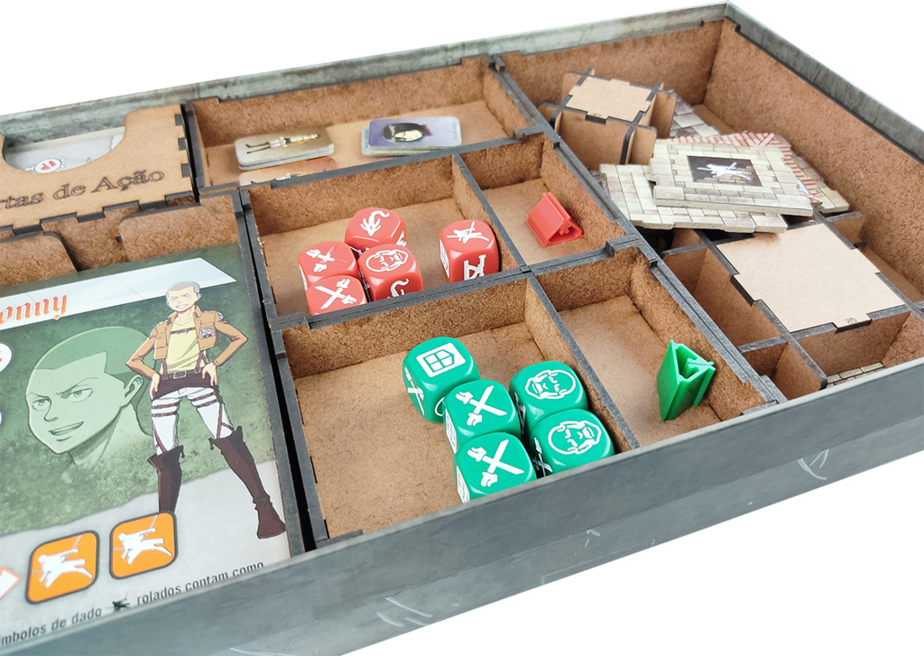 Attack On Titan: A Última Resistência - Caixinha Boardgames