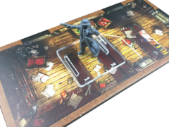 Bases em acrílico para Ruas de Arkham, Além do Limiar e Santuário do Crepúsculo - Exp Mansions of Madness