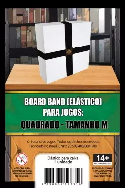 Elástico para Caixa Quadrada - Caixinha Boardgames