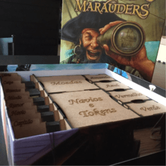 Organizador para Merchants & Marauders (encomenda)