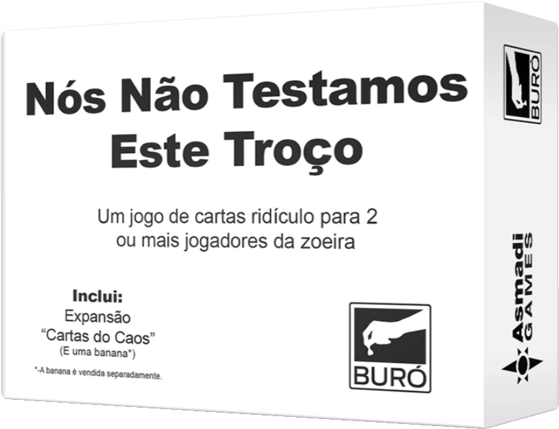 Nós não Testamos Esse Troço - Caixinha Boardgames