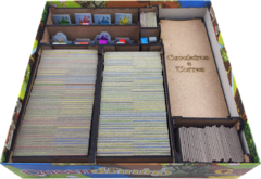 Organizador para Casamento Real - King e Queendomino - Caixinha Boardgames