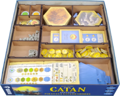 Organizador para Catan: Piratas e Exploradores