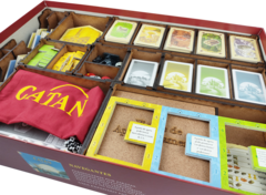 Organizador para Catan Plus (encomenda) - Caixinha Boardgames