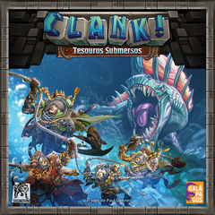 Tesouros Submersos - Expansão Clank! - Caixinha Boardgames