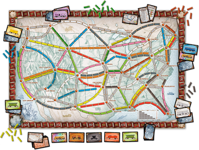 Ticket To Ride - Caixinha Boardgames