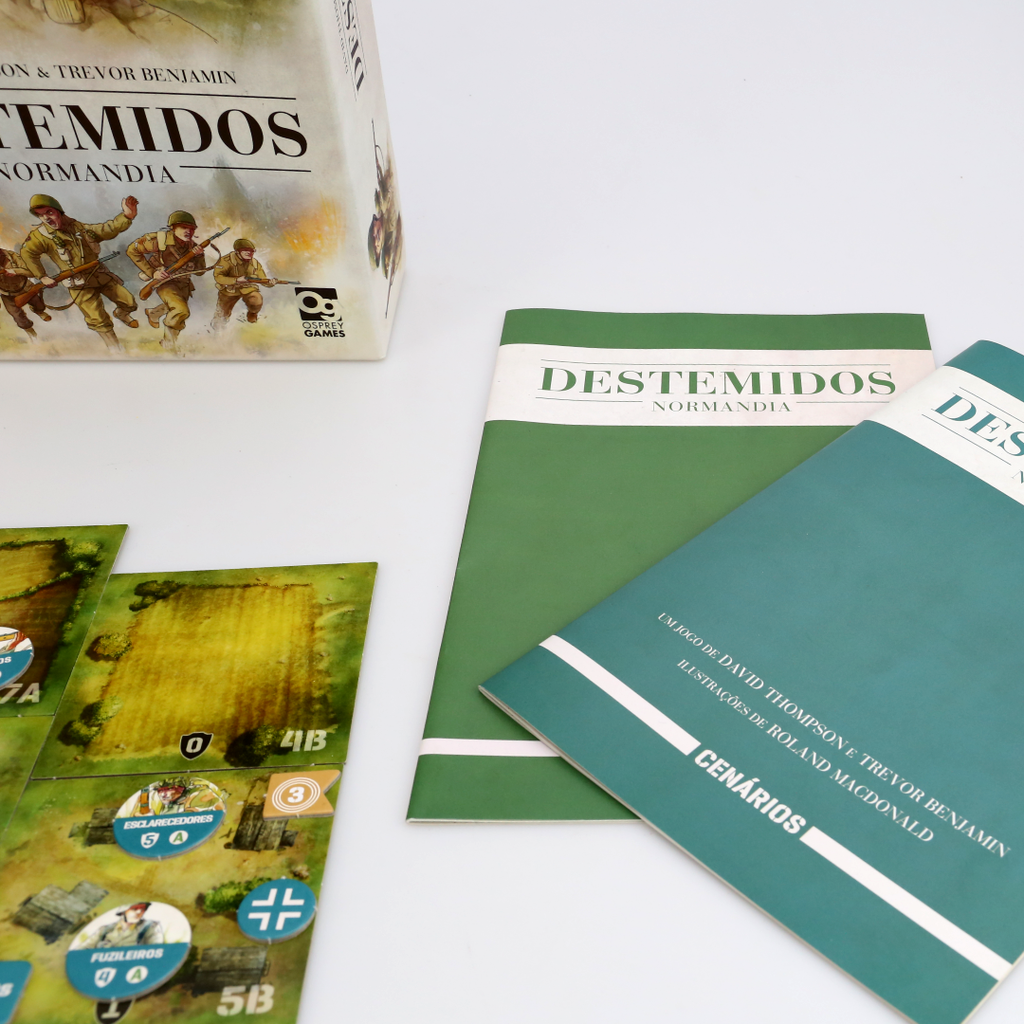 Destemidos Normandia - Meeplebr - ShopDG - Sua Loja de Jogos de