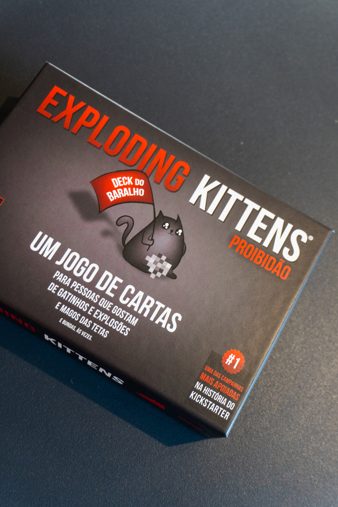 Galápagos Jogos Exploding Kittens, Cartas de 2-5 jogadores com o menor  preço - Compra Fácil