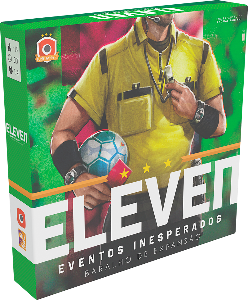 Eventos Inesperados - Expansão Eleven - Caixinha Boardgames