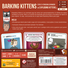 Barking Kittens - Expansão Exploding Kittens - comprar online