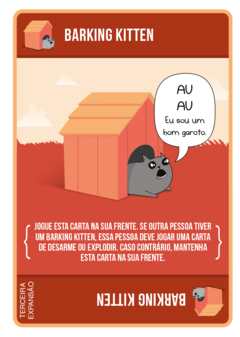 Barking Kittens - Expansão Exploding Kittens - loja online