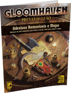 Gloomhaven: Presas do Leão: Adesivos Removíveis