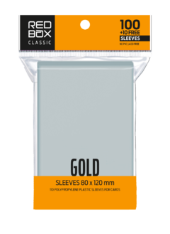 Sleeve Redbox Gold 80 x 120 mm - 100 unidades - comprar online