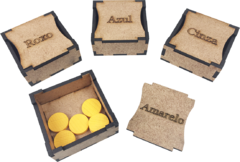 Organizador para Grand Austria Hotel (encomenda) - Caixinha Boardgames