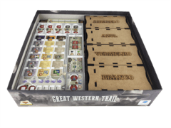 Organizador para Great Western Trail Premium com Overlay (encomenda)