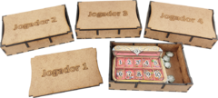 Organizador para Hallertau (encomenda) - Caixinha Boardgames