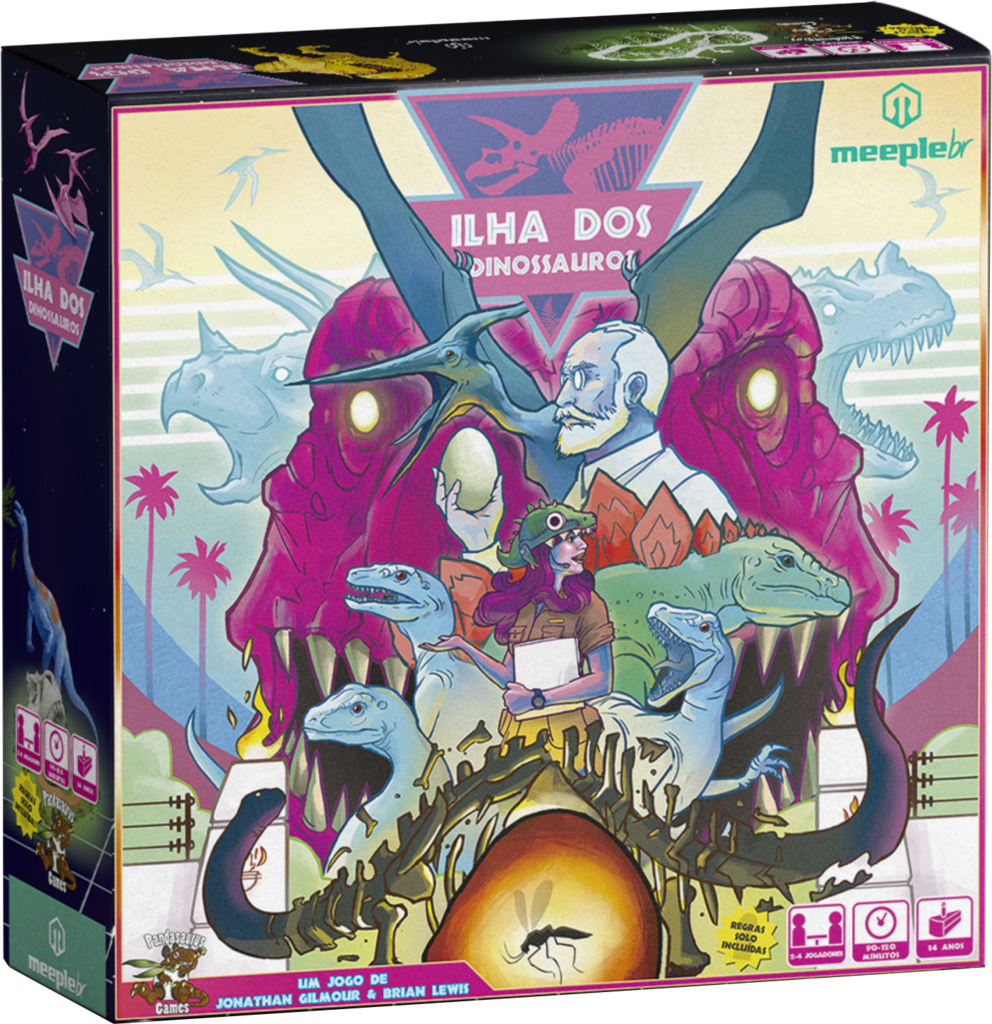 Ilha dos Dinossauros - Jogos de Mesa 