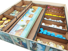 Organizador para Lewis e Clark: A Expedição - Caixinha Boardgames