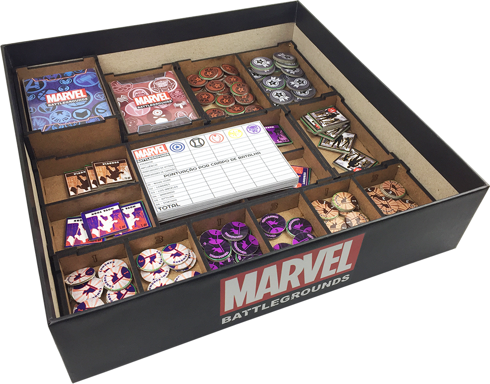 Organizador G Marvel - Amigos Espetaculares - Meu Poá Papelaria