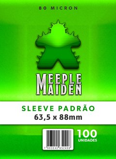 Sleeve Meeple Maiden Padrão 63,5 x 88 mm - 100 unidades