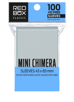 Sleeve Redbox Mini Chimera 43x65 mm - 100 unidades - comprar online