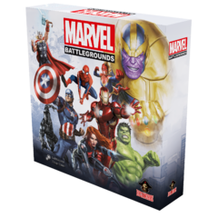 Marvel Battlegrounds + Organizador + Sleeve