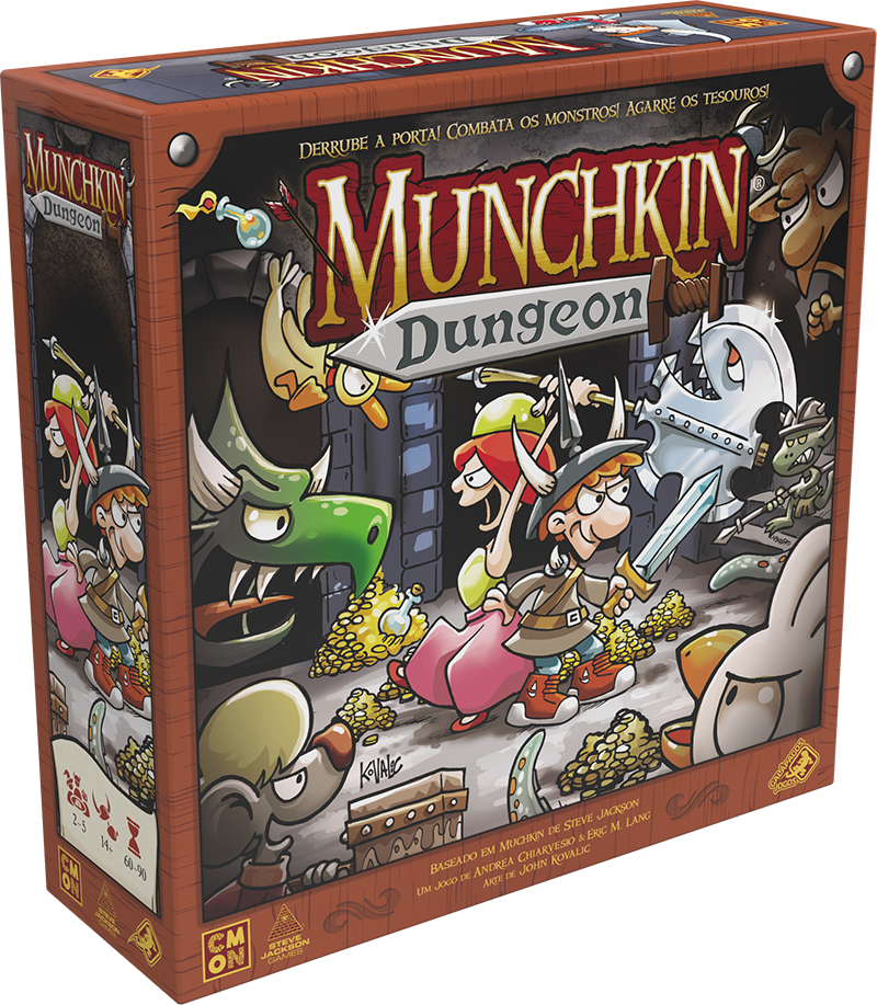 Jogo de Cartas - Munchkin - 3 a 5 Jogadores - Galápagos