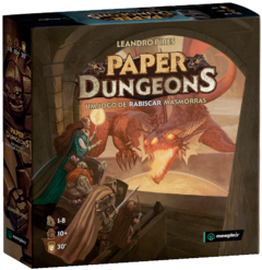 Paper Dungeons: Um Jogo de Rabiscar Masmorras