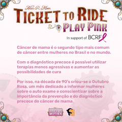 Ticket To Ride: Play Pink - Caixinha Boardgames