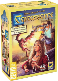 A Princesa e o Dragão 2a Edição - Expansão Carcassonne