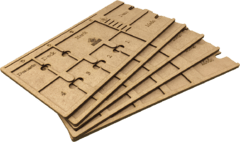 Kit Dashboard para O Senhor dos Anéis: Jornadas na Terra Média - Com Case - Caixinha Boardgames