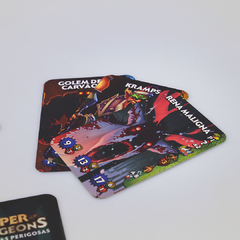 Masmorras Perigosas - Exp Paper Dungeons - Caixinha Boardgames