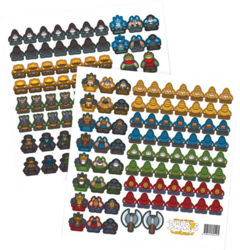 Meeple Stickers Dwar7s