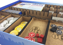 Organizador para Suburbia (encomenda) - Caixinha Boardgames