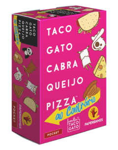 Taco Gato Cabra Queijo Pizza: ao Contrário + Carta Promo