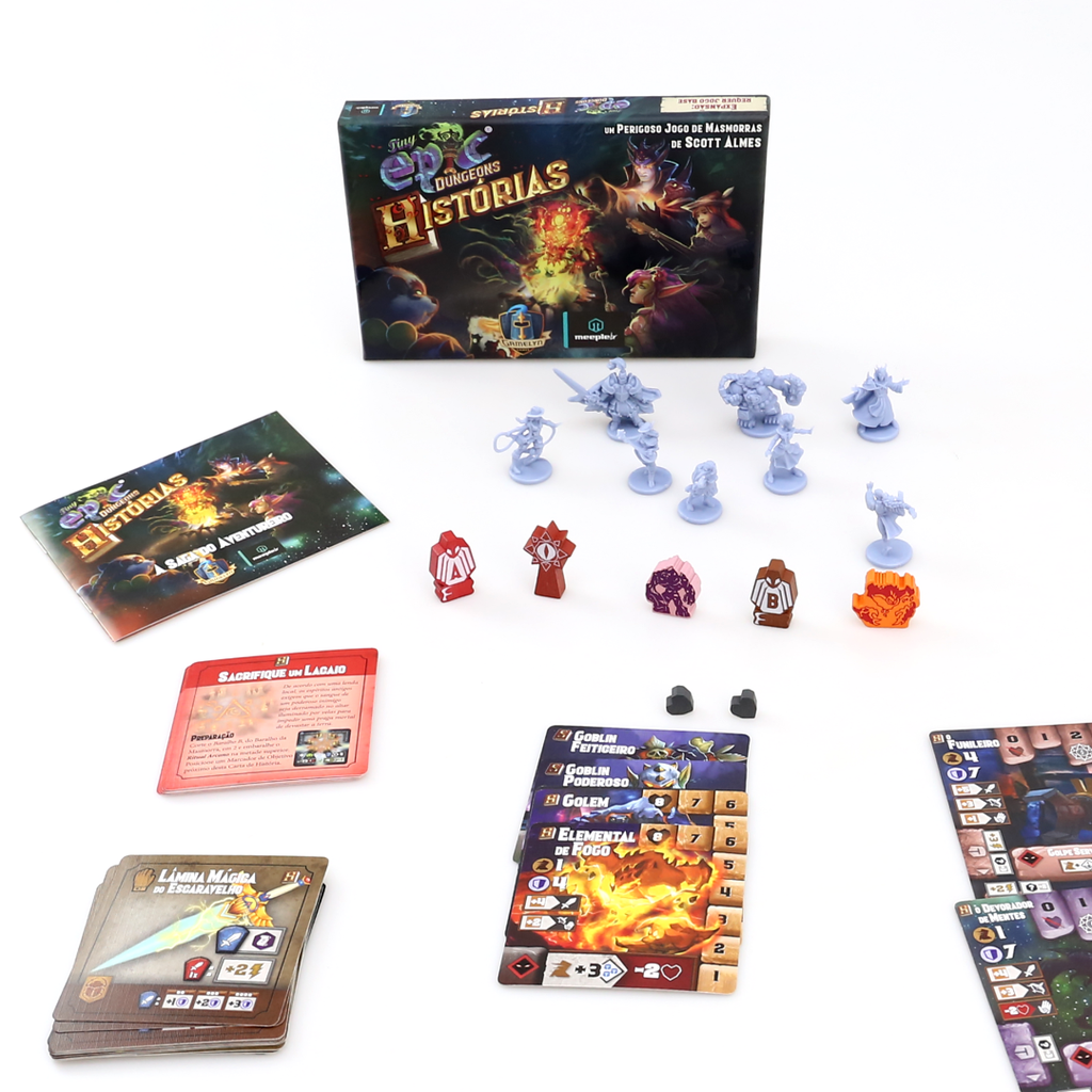 Sleeve MeepleBR Tiny Epic - Caixinha Boardgames