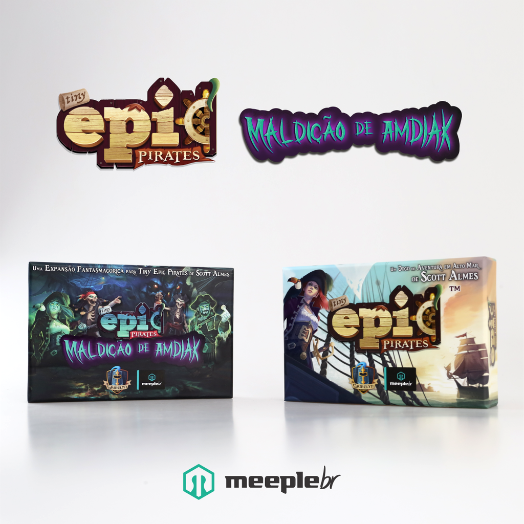 Sleeve MeepleBR Tiny Epic - Caixinha Boardgames