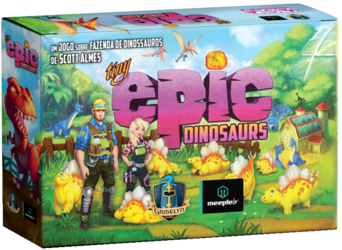 Sleeve MeepleBR Tiny Epic - Caixinha Boardgames