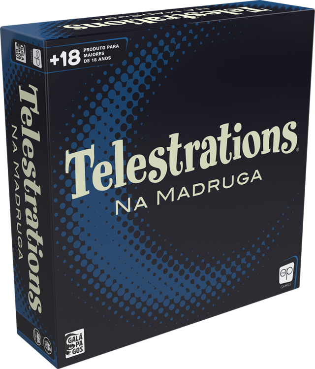 Telestrations: Na Madruga - Jogo Adulto Divertido