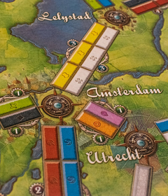 Holanda - Expansão Ticket to Ride na internet